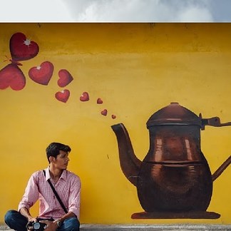 One that speaks of the country's love for tea PHOTO: Tahir Chakera