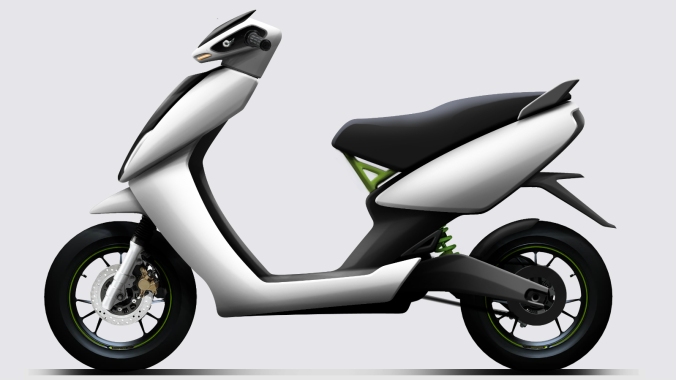 Ather Energy's e-scooter - S340 - is powered by a battery that charges within an hour